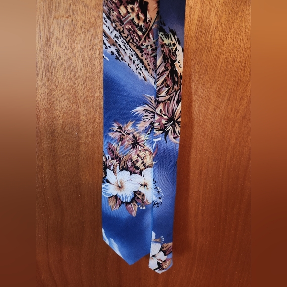 Vintage Hawaiian Neck Tie Hilo Hattie - Picture 1 of 5